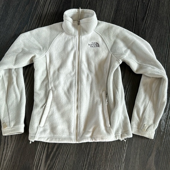 🍍NORTH FACE FLEECE FULL ZIP JACKET🍍POCKETS-zip🍍SZ XS/TP🍍 - Picture 1 of 3